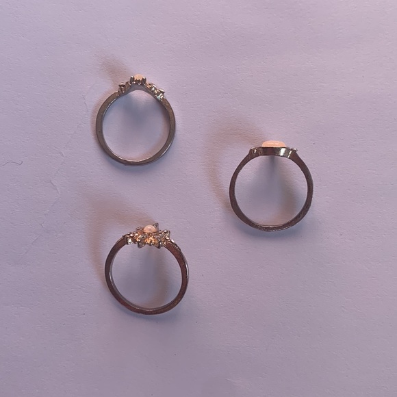 Knuckle rings set of 3 - Picture 2 of 5